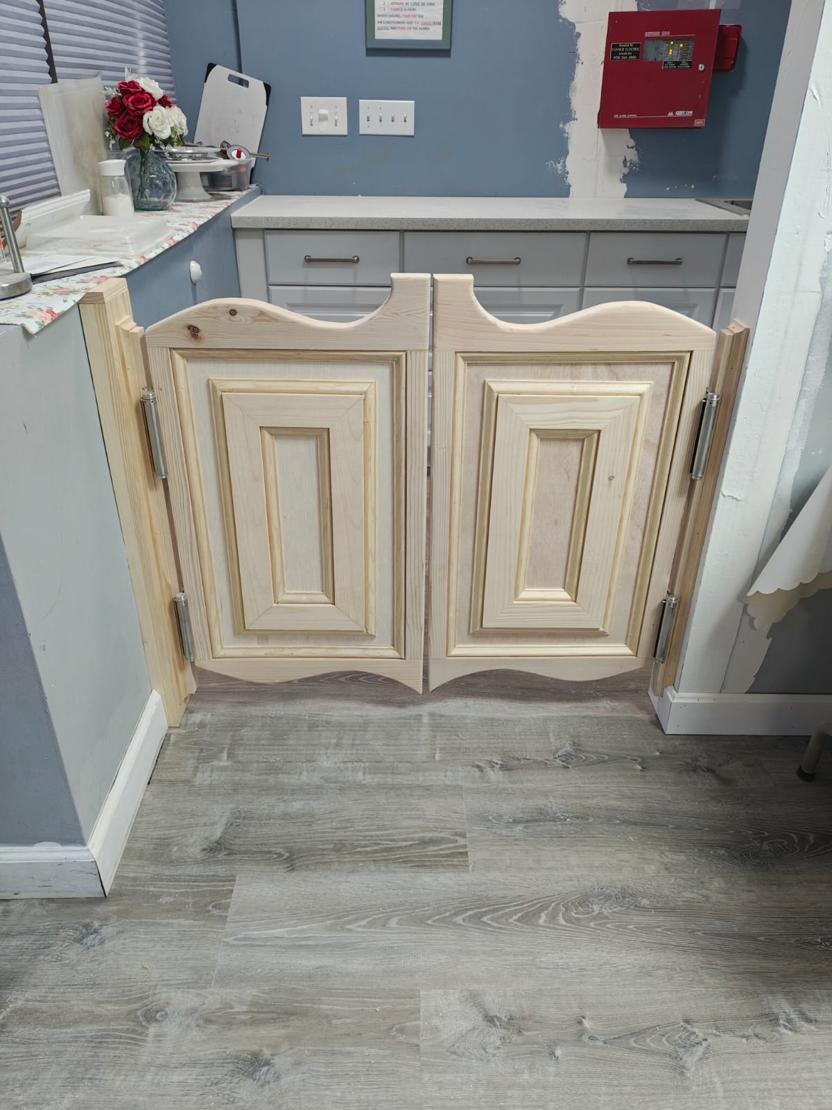 Small door installation — Massachusetts